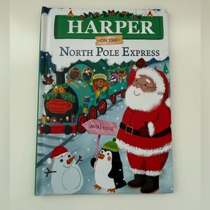 Harper North Pole Express Kids Learning Book NWT